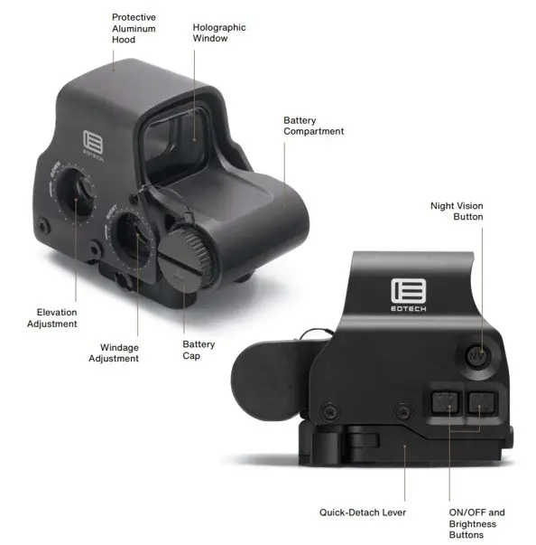 Купити Комплект EOTech HHS V, приціл коліматорний EXPS3-4 з збільшувачем G45 5X, Колір: Black — оригінал з ЄС, безкоштовна доставка Новою Поштою | TACTICAL PRO Комплект EOTech HHS V, приціл коліматорний EXPS3-4 з збільшувачем G45 5X, Колір: Black