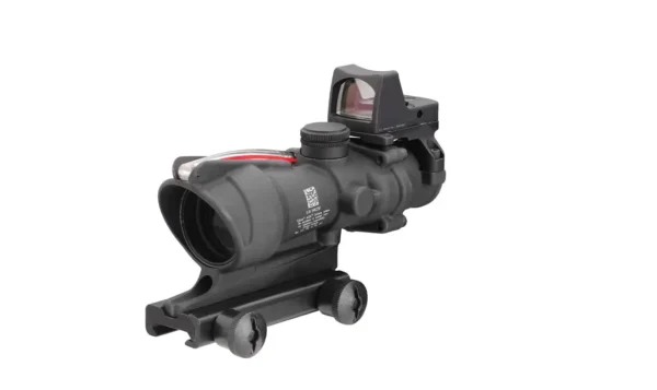 Купити Комплект прицілів: оптичний Trijicon ACOG 4x32 BAC, Red Crosshair + коліматорний RMR Type 2 — 3.25 MOA — оригінал з ЄС, безкоштовна доставка Новою Поштою | TACTICAL PRO Комплект прицілів: оптичний Trijicon ACOG 4x32 BAC, Red Crosshair + коліматорний RMR Type 2 — 3.25 MOA