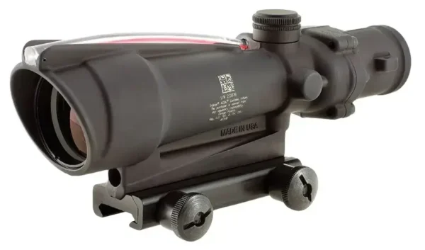 Приціл призматичний Trijicon ACOG 3.5x35 BAC Red Chevron .223/5.56 BDC, Колір: Black