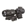 Комплект: приціл Trijicon MRO HD 1x25 Red Dot 68 MOA/2 MOA + Magnifier 3x, Full Co-Witness, Flip-to-Side